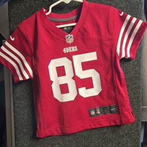 NEW Official NFL Nike Red 49ers Jersey